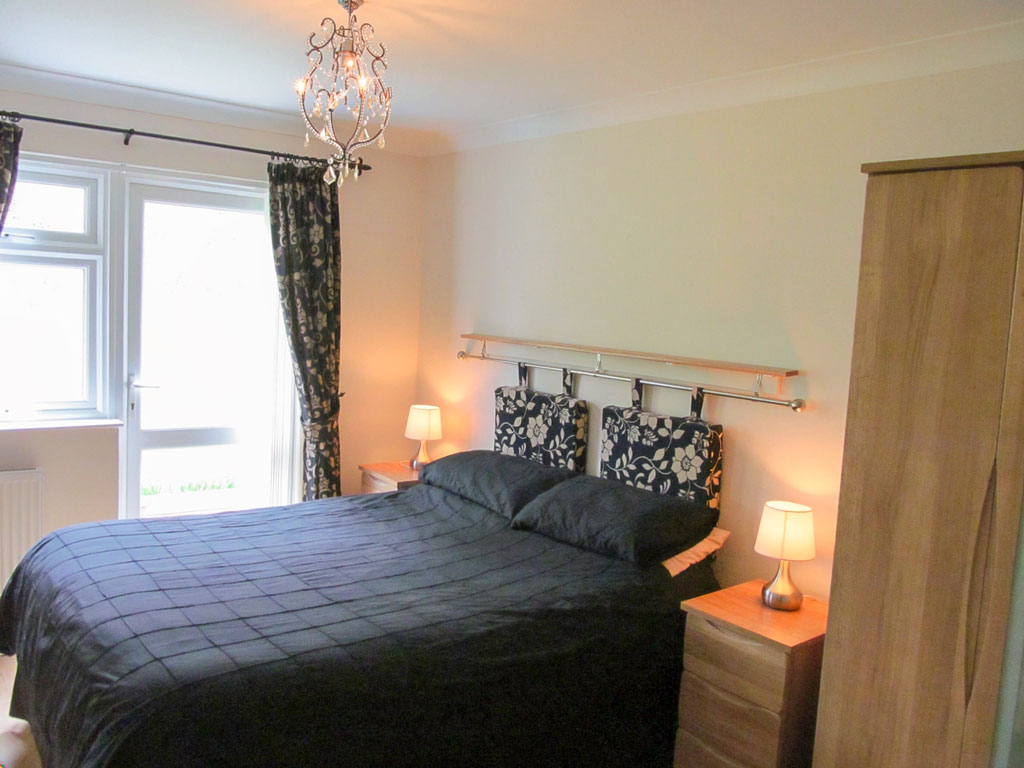 Bedroom with a comfortable bed